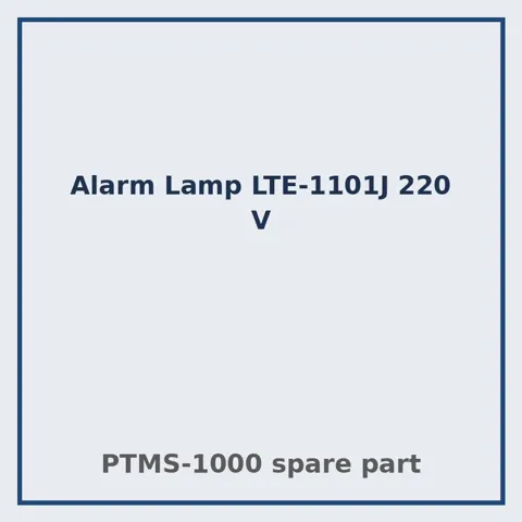 Alarm Lamp LTE-1101J 220 V – PTMS