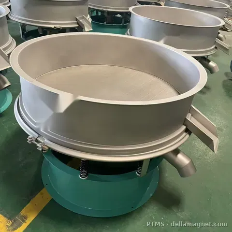सिरेमिक स्लरी के लिए स्टेनलेस स्टील वाइब्रेटरी सीव, Φ1200