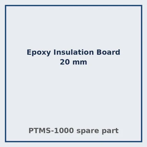 एपॉक्सी इंसुलेशन बोर्ड 20 mm – PTMS