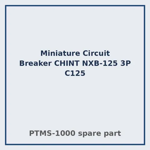Miniature Circuit Breaker CHINT NXB-125 3P C125 – PTMS