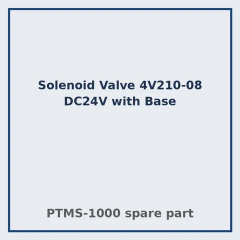 Solenoid Valve 4V210-08 DC24V with Base – PTMS